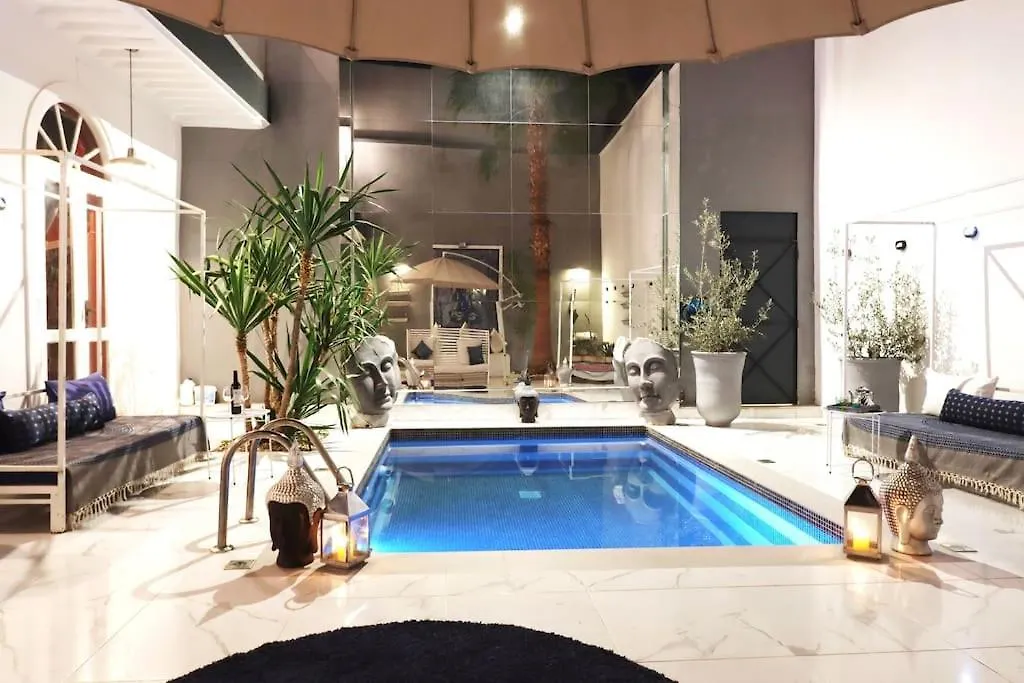 Riad Avec Piscine - Wifi- Petit Dejeuner Marakéš Prázdninový dům