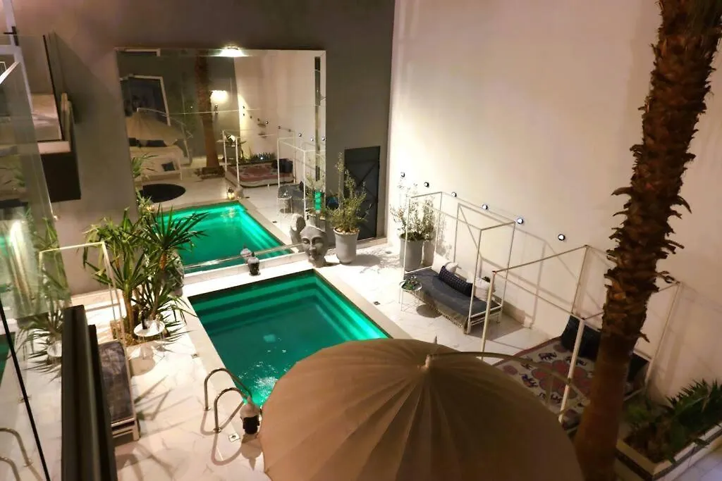 Riad Avec Piscine - Wifi- Petit Dejeuner Marrakesz Maroko