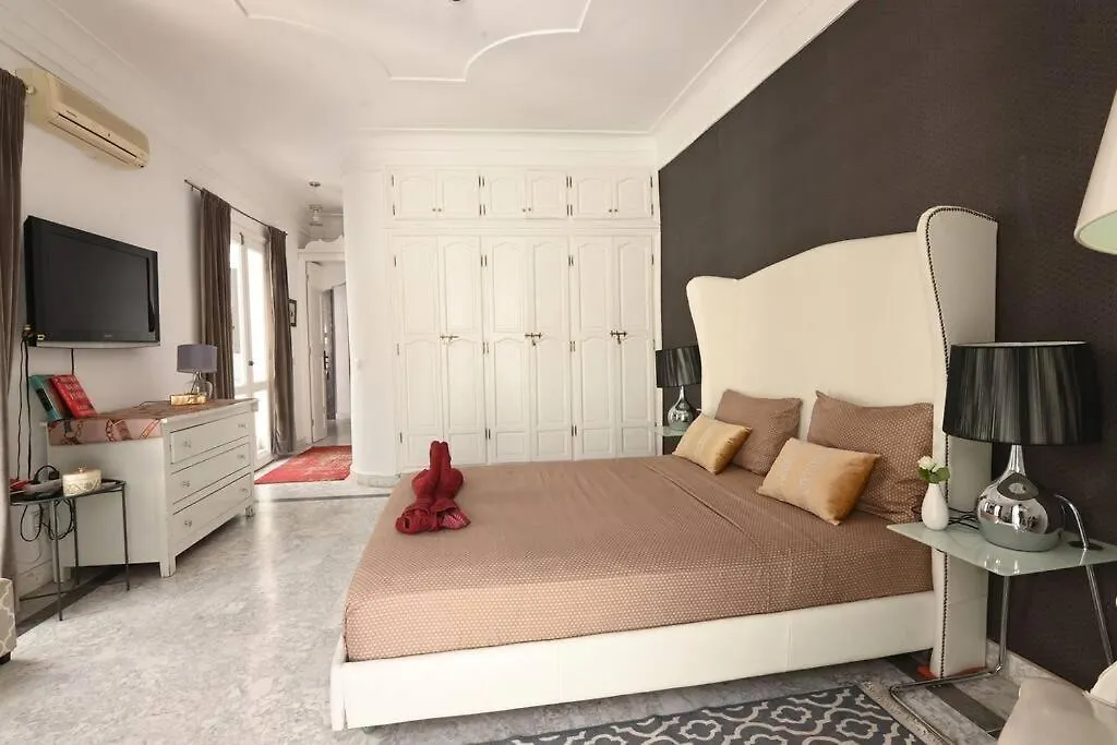 Prázdninový dům Riad Avec Piscine - Wifi- Petit Dejeuner Marakéš Maroko